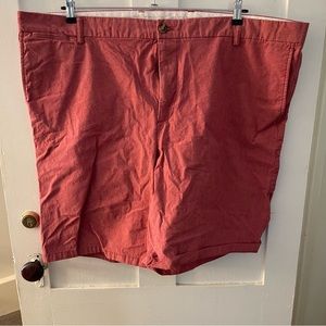 Red flat front shorts Old Navy Size 48
